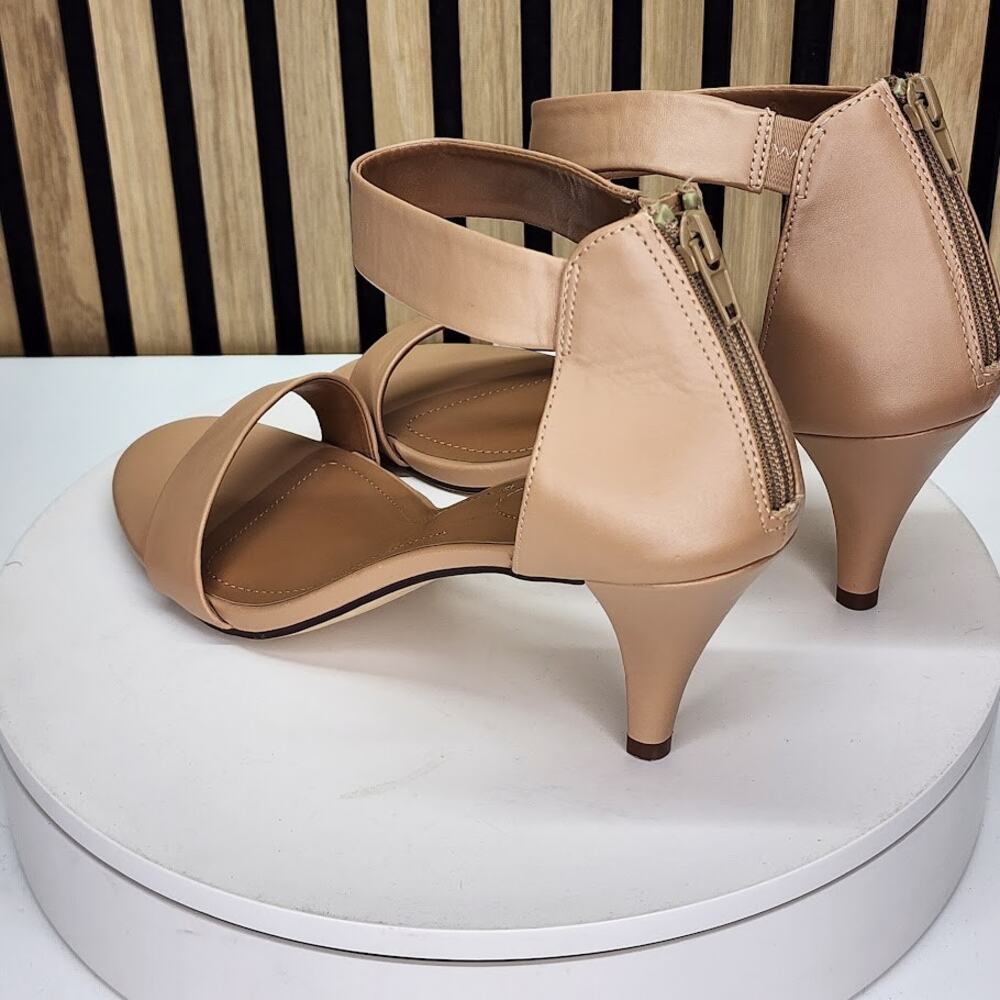 Style & Co Women’s Nude Ankle Strap Heeled Sandals – Size 12M - Picture 5 of 10